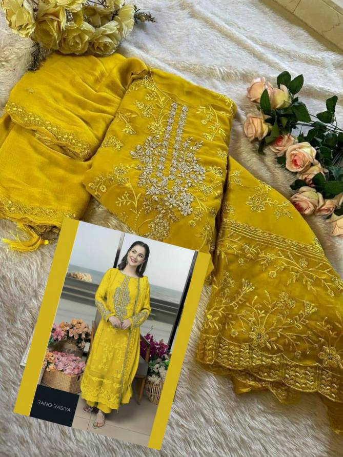 RR 7864 A And B Embroidered Georgette Pakistani Suits Wholesale Shop In Surat 